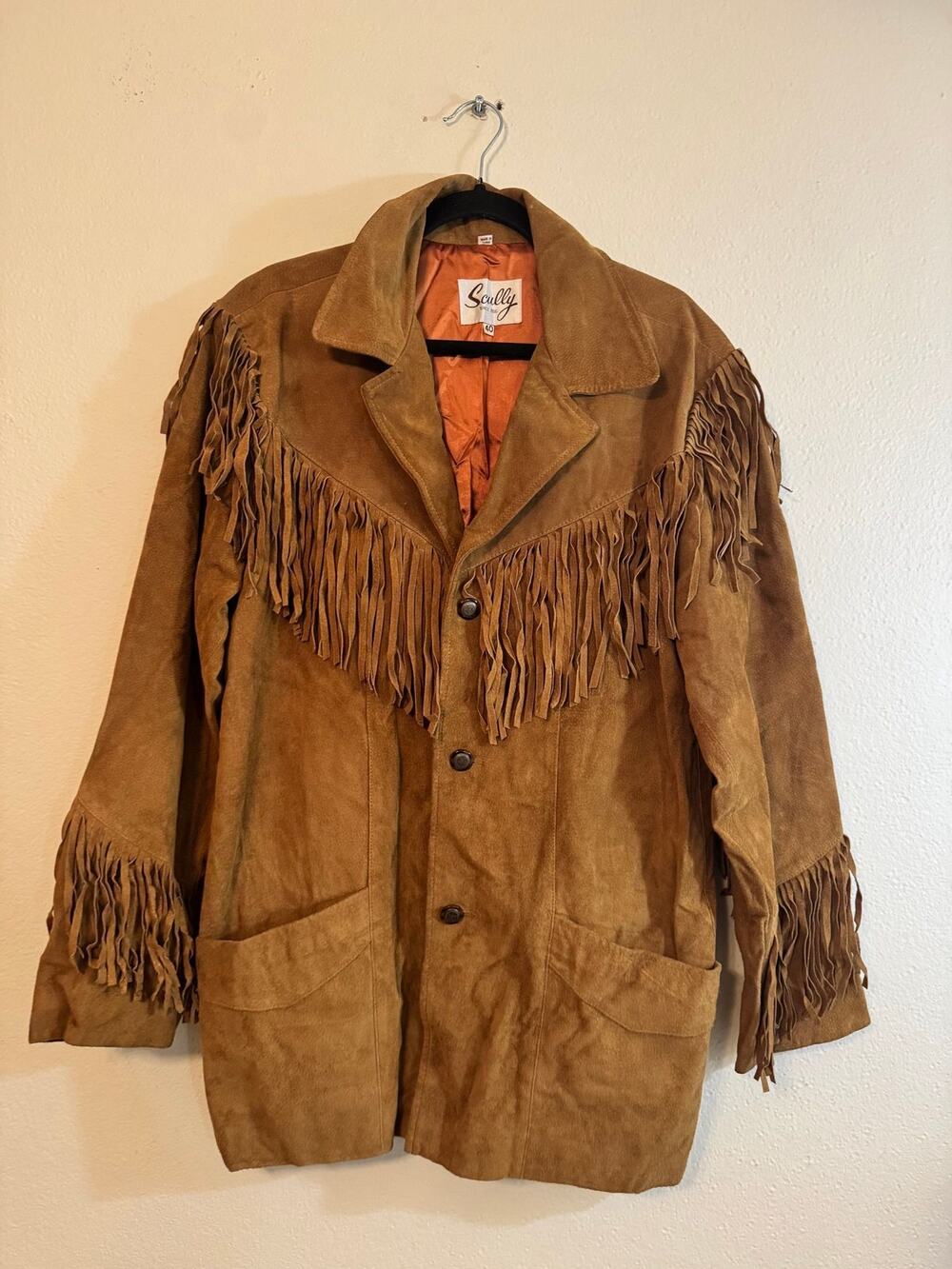 Scully Fringe Western-style jacket